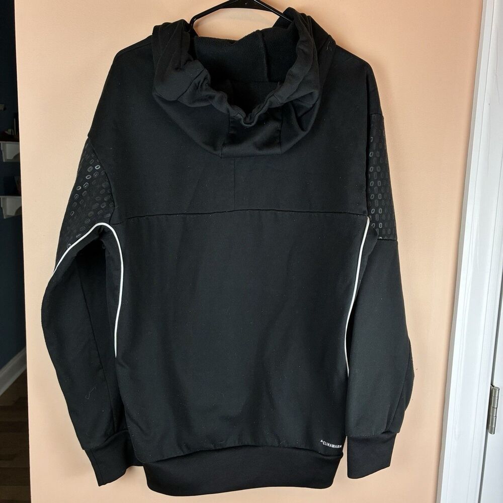 Adidas Basketball Club Damien Lillard Black Hoodie Size Large - Picture 7 of 8
